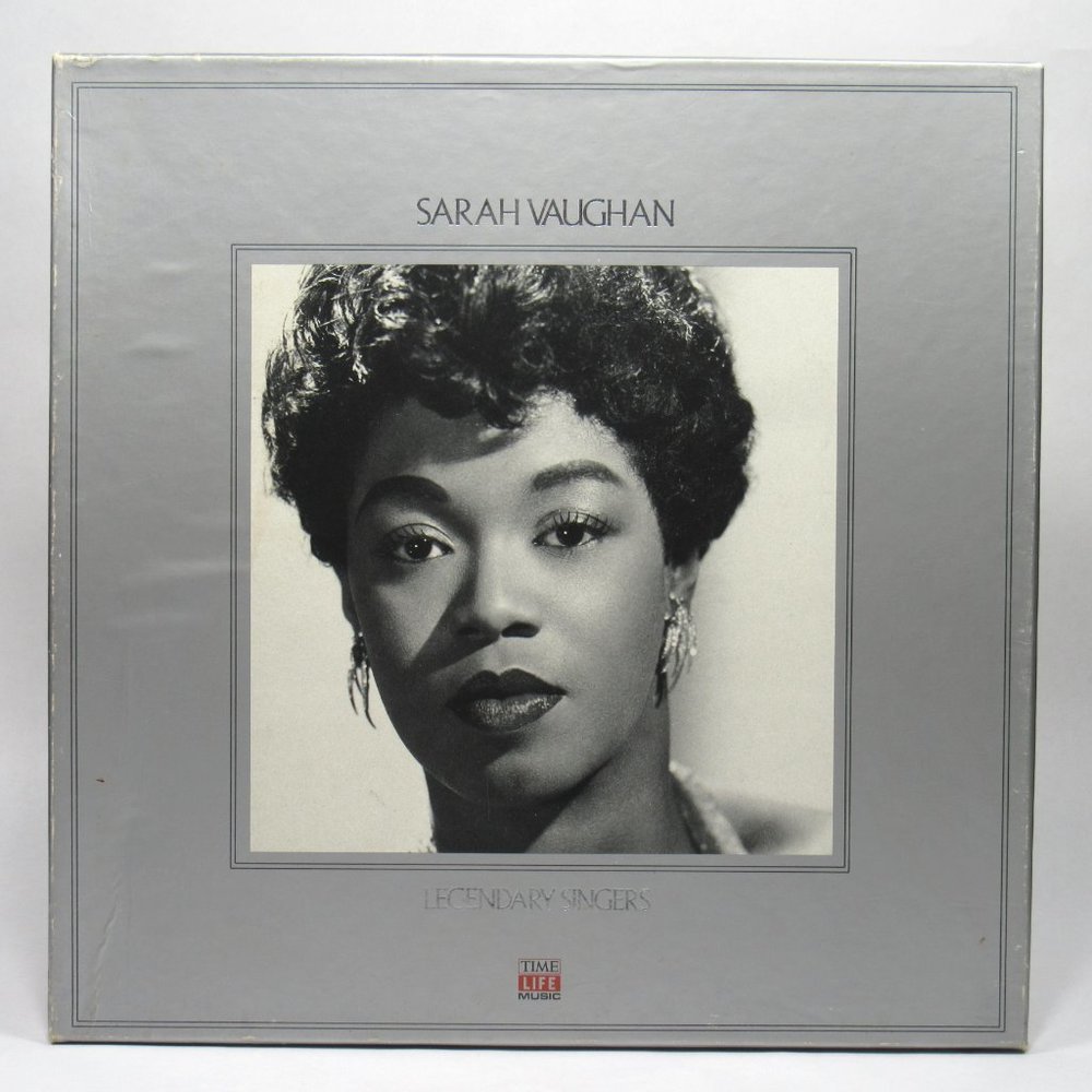 Sarah Vaughan Record LP Box Set 2 LPs Monophonic Capitol 1985